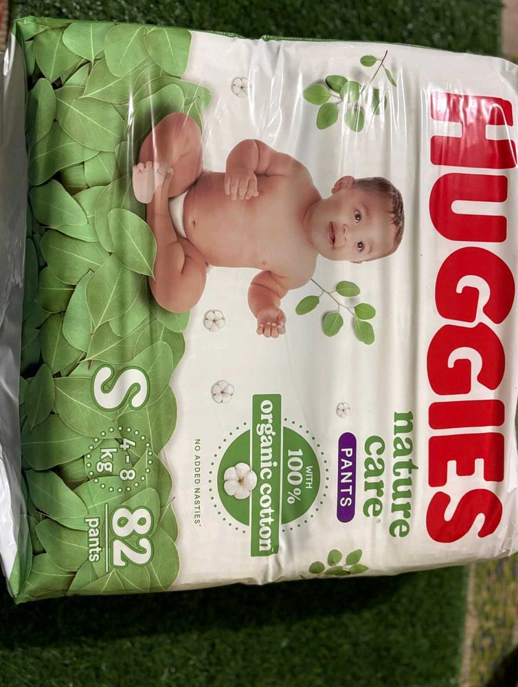 Huggies Nature Care Diaper Pants - Size S