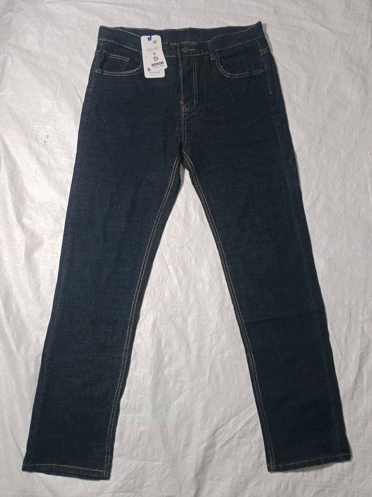 Dark Blue Denim Jeans - New with Tags