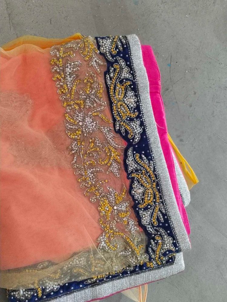 Beautifully Embellished Saree
