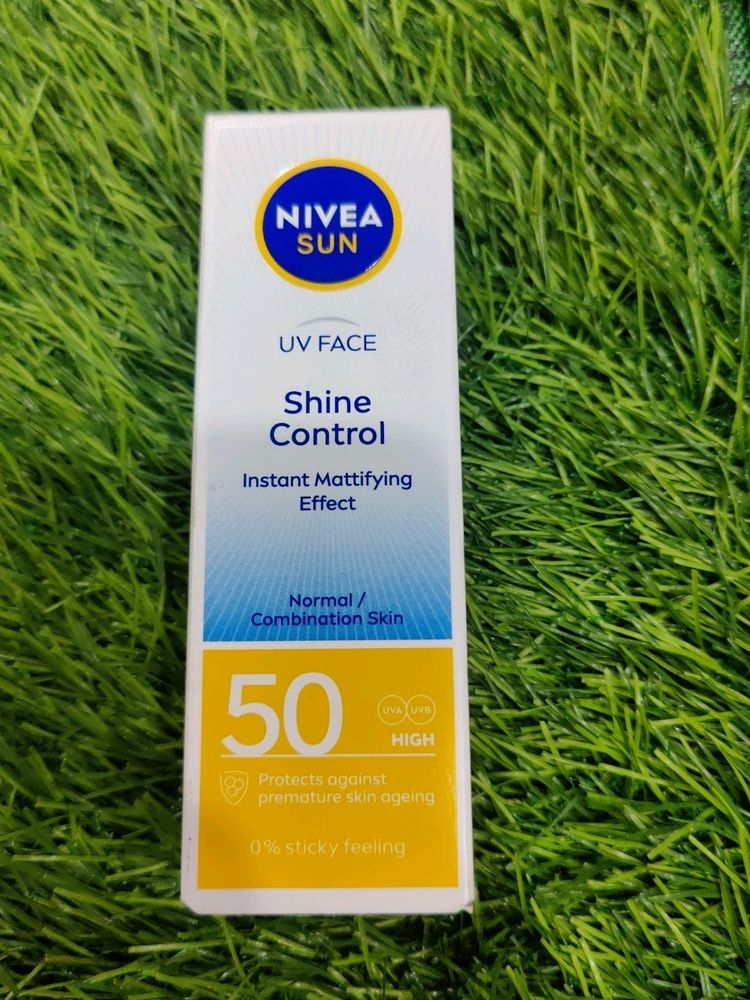 Nivea Shine Control Sunscreen