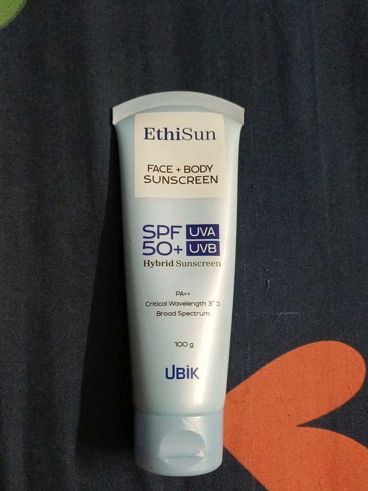 EthiSun Face &amp; Body Sunscreen SPF 50+