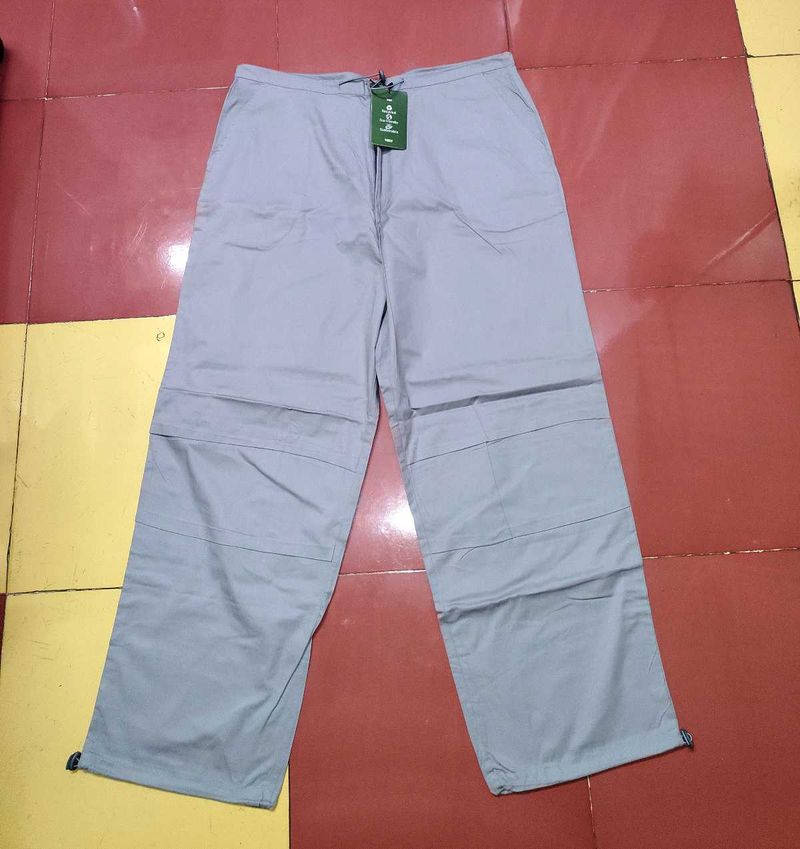 Bonkers corner Grey parachute pants