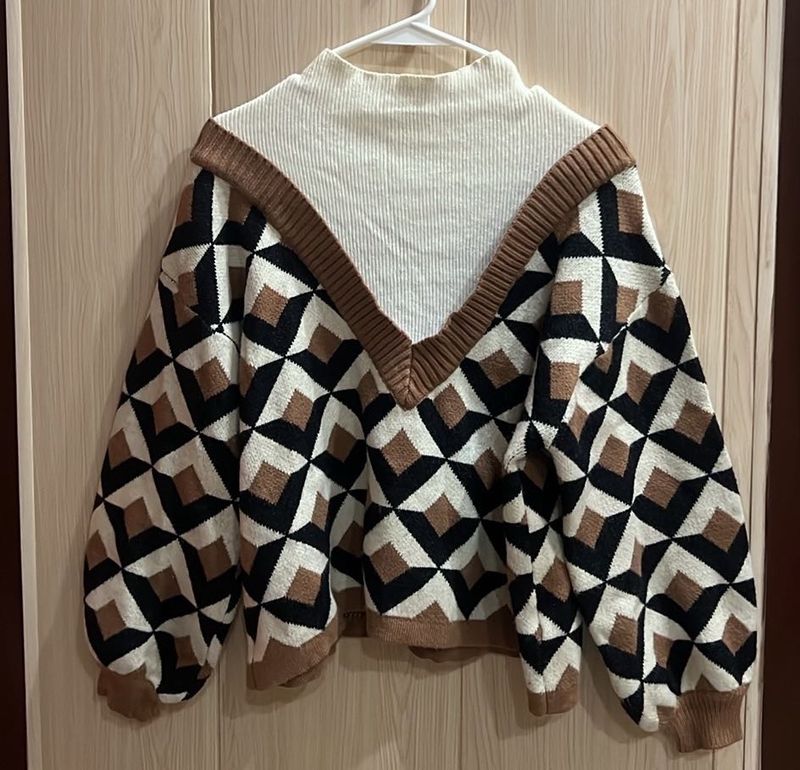 Premium Korean Brown Sweater