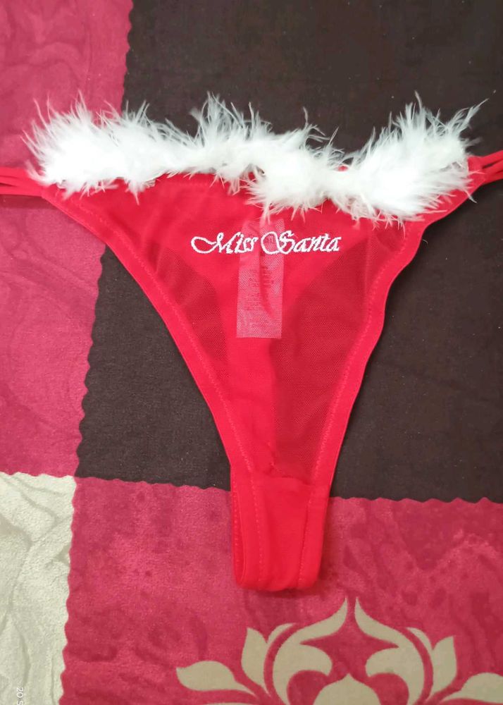 Lace Briefs with Satin Bow 5