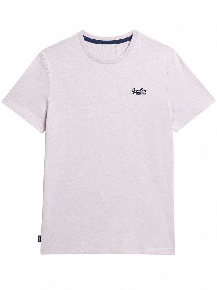 Superdry Crew Neck Light Pink T-Shirt