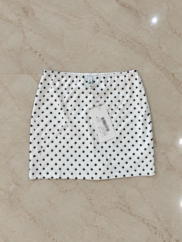Polka Dot Mini Skort