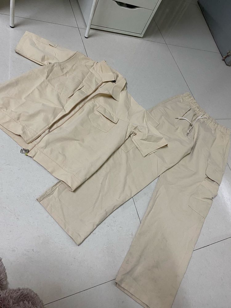 Stylish Beige Co-ord Set