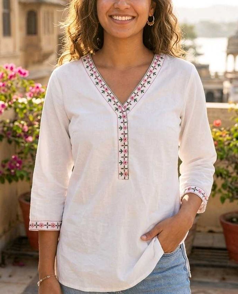White Kurta 🌸🤍
