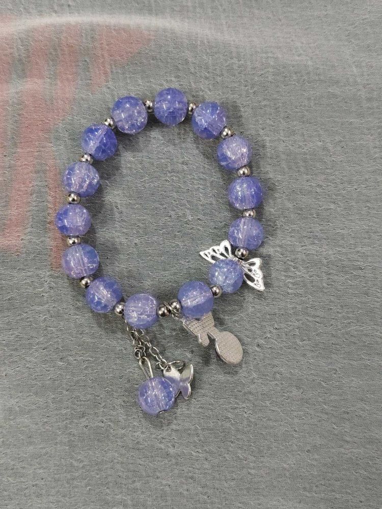 Charming Beaded Bracelet with Charms