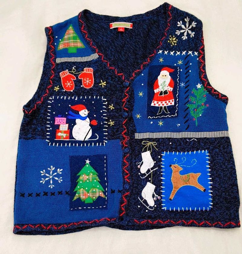 Festive Christmas Vest