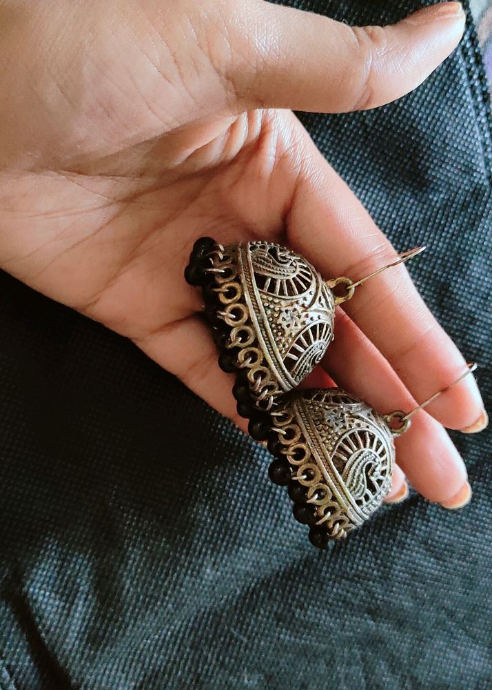Oxidised Earrings
