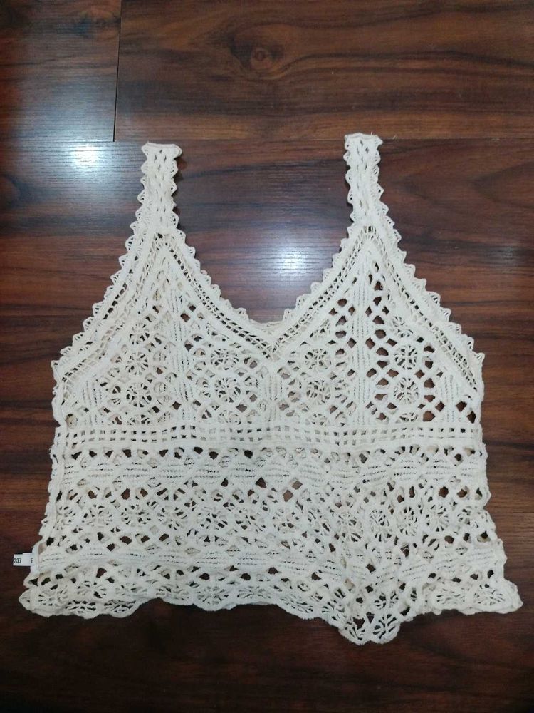 Crochet Lace Crop Top