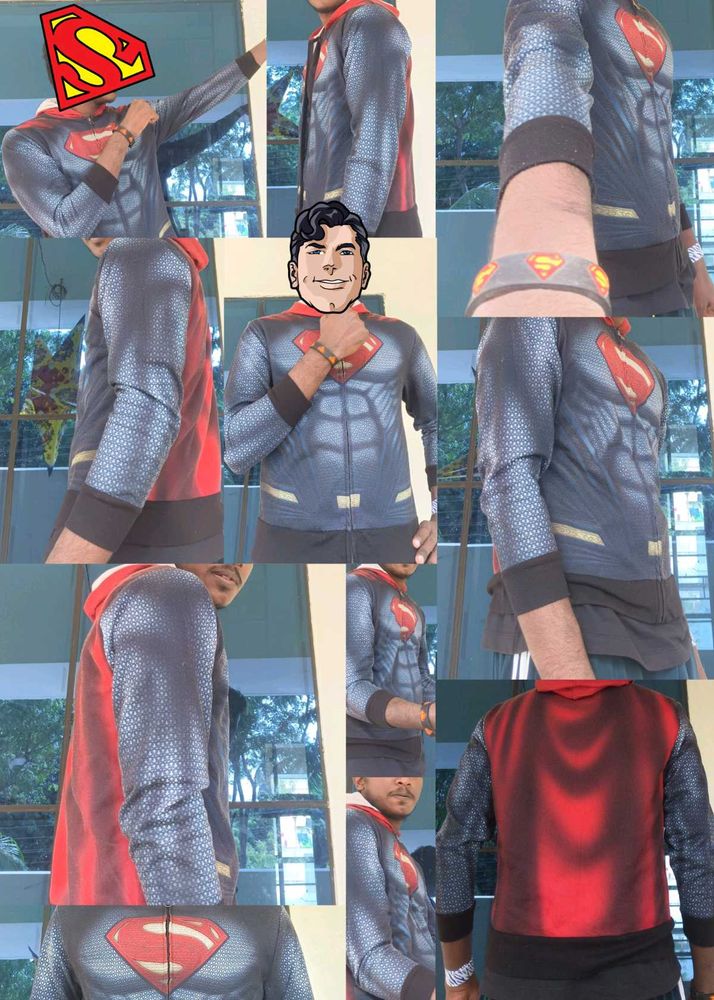Superman Hoodie (S) (M)