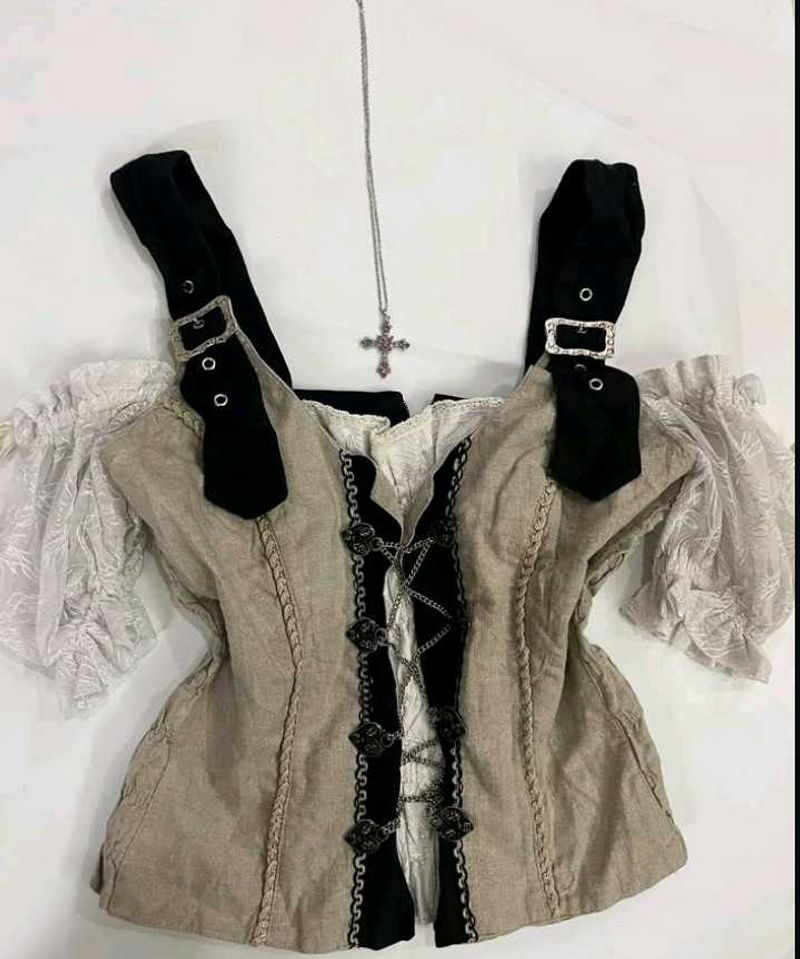 Vintage Style Corset Top