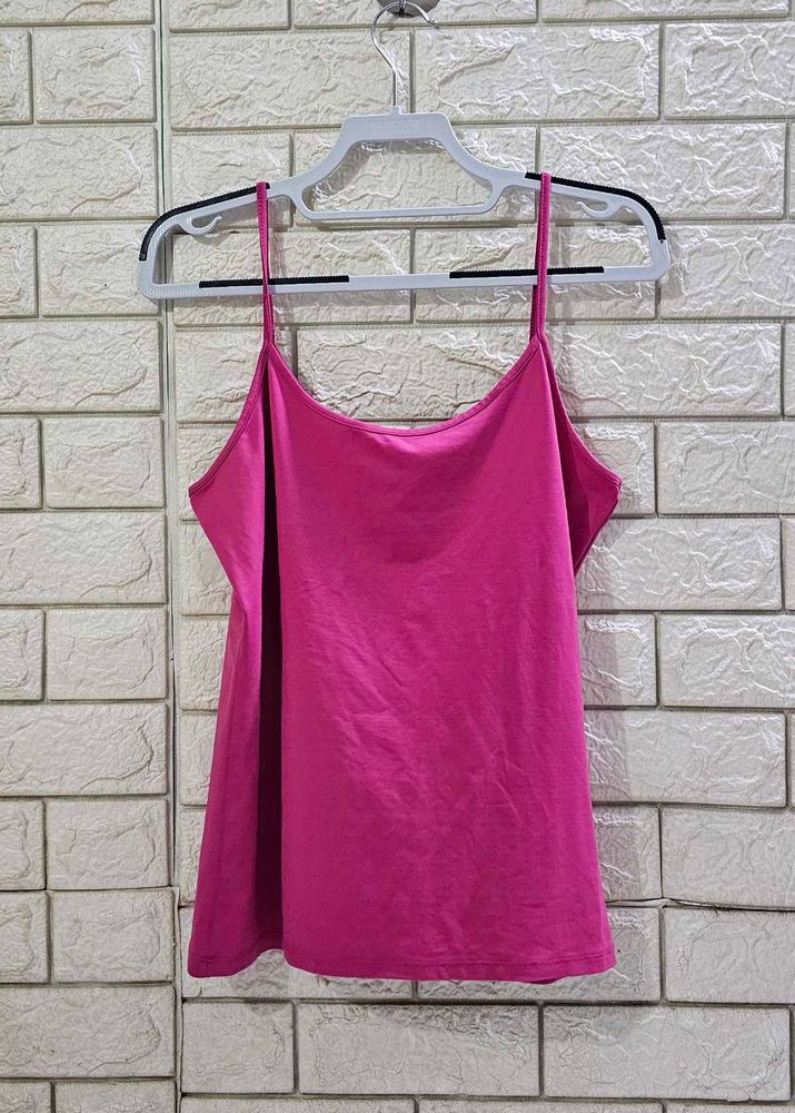 Zara Basic Spaghetti Strap Camisole Top
