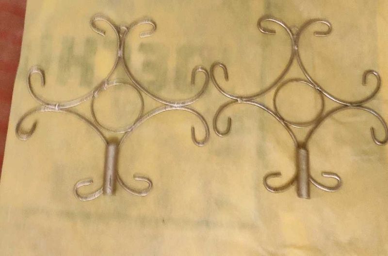 Ornate Metal Decorative Wall Art Set