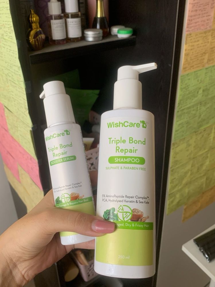 WishCare Triple Bond Repair Shampoo &amp; mask