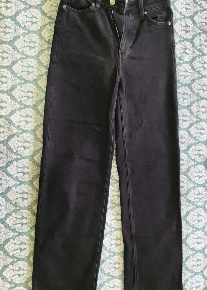 Classic Black Denim Jeans