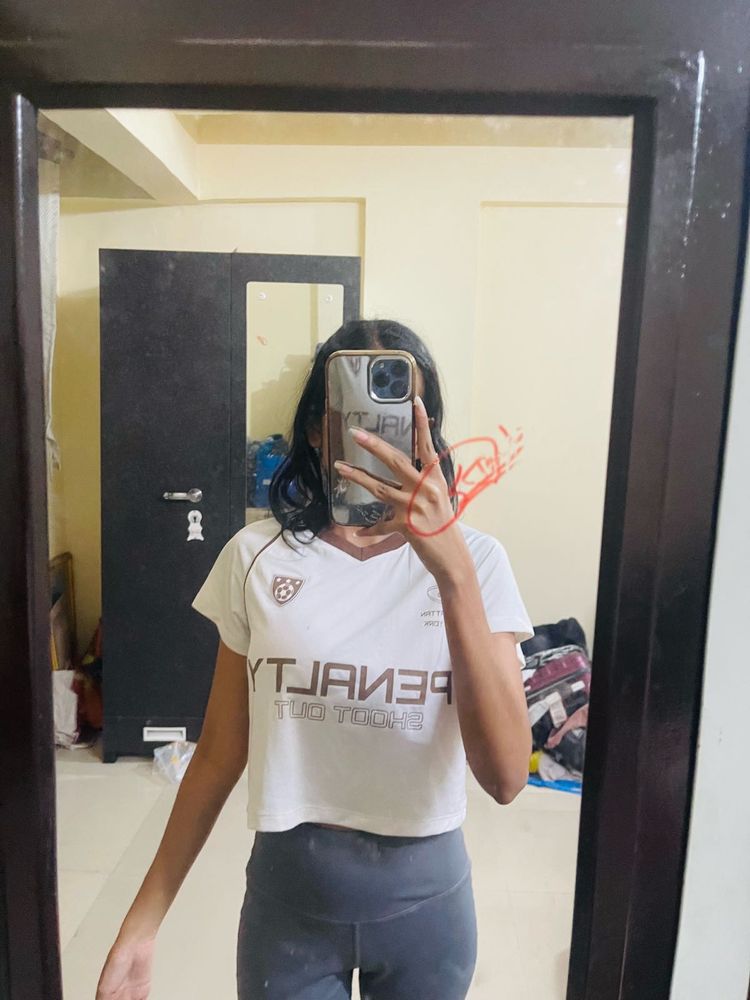 Penalty Crop Top - Stylish &amp; Comfy