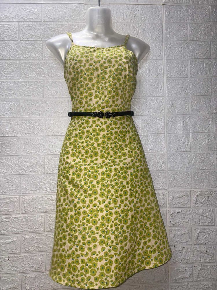 Floral Spaghetti Strap Dress