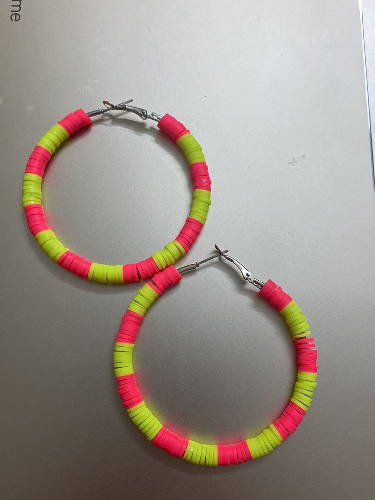 Fimo Beads Earring