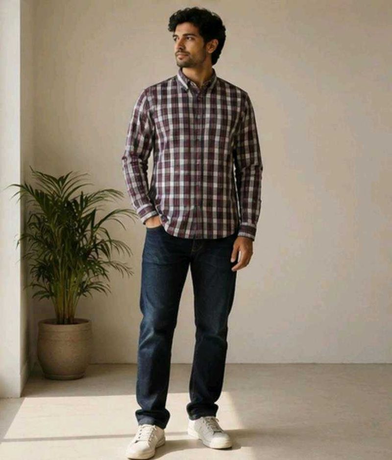 Men's Wrangler Button-Down Shirt