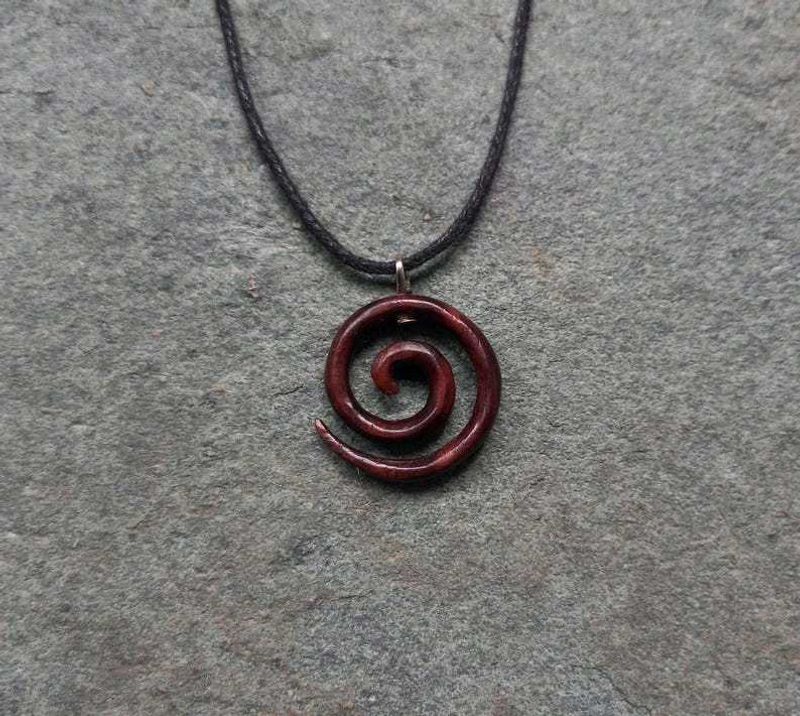 Celtic Spiral Motif Pendant