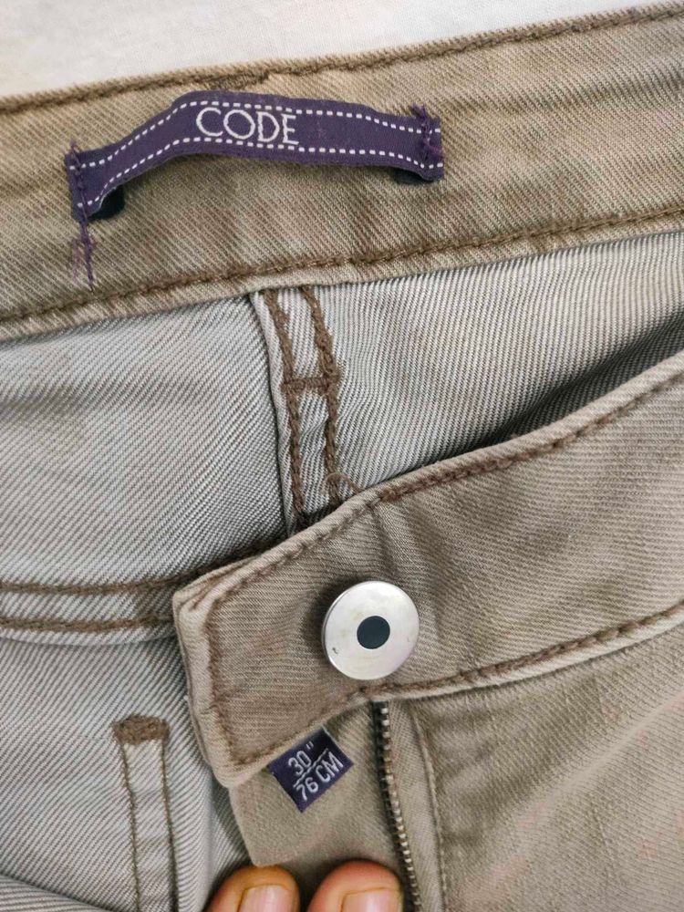 CODE Women's Khaki Jeans