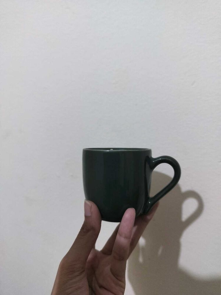 Dark Green Espresso Cup