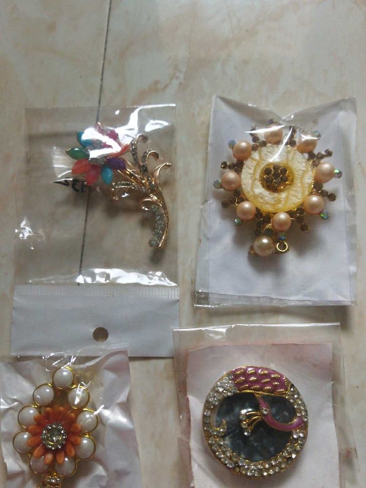 saree pin pack of 4