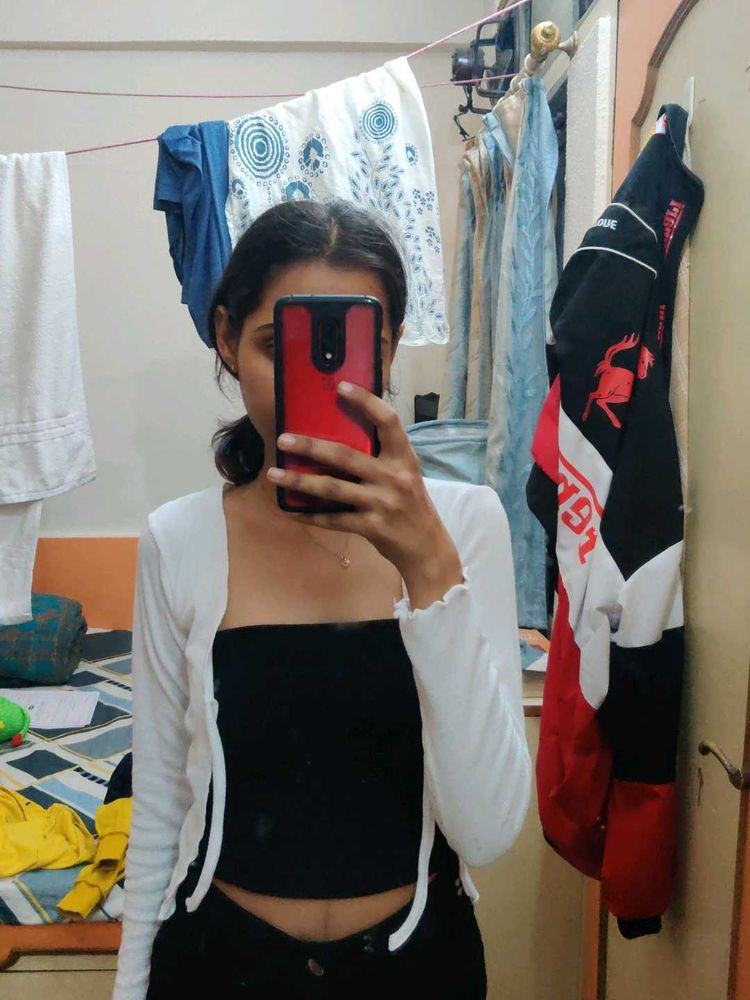 Cute White Shrug