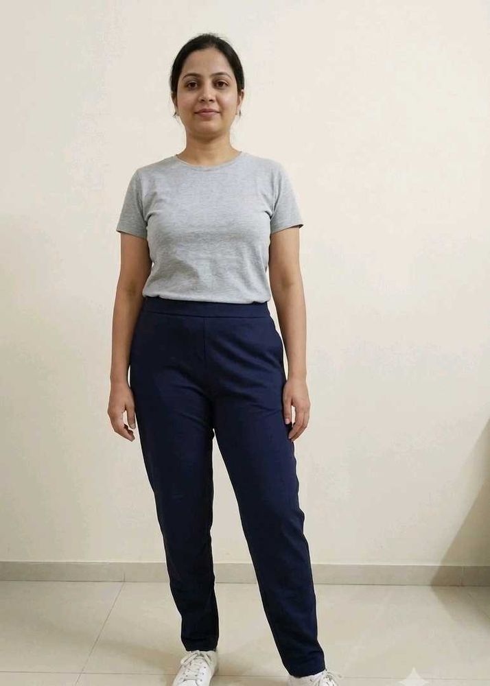 Comfortable Navy Blue Pants