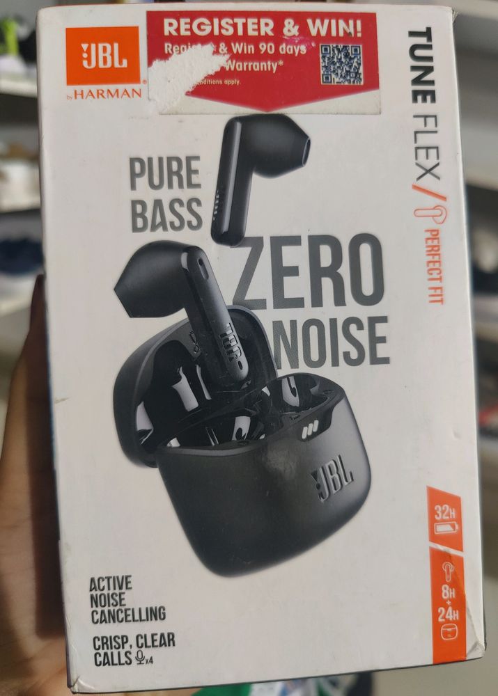 JBL Tune Flex Perfect Fit .  No Offered Coins