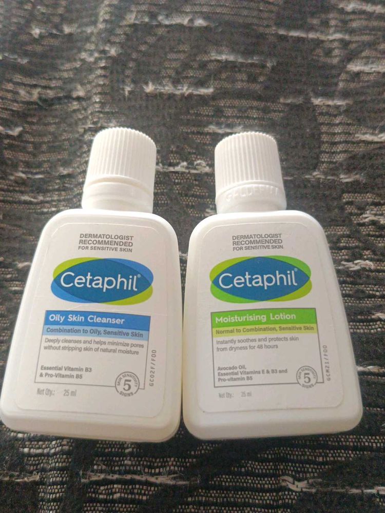 Cetaphil Oily Skin Cleanser &amp; Moisturising Lotion