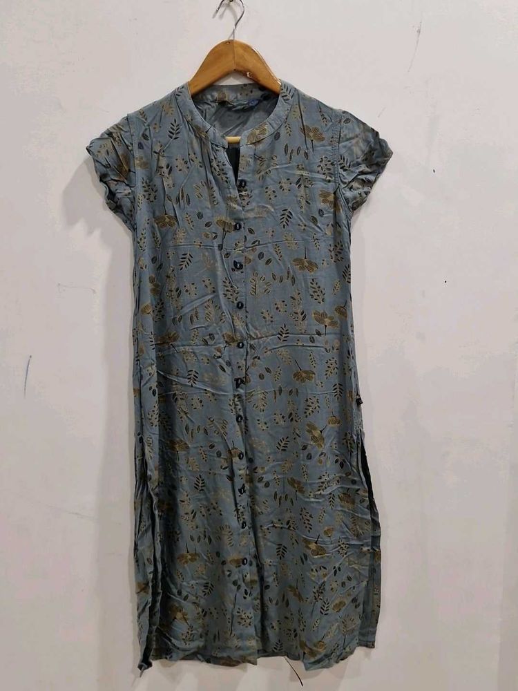 Stylish Floral Print Kurta
