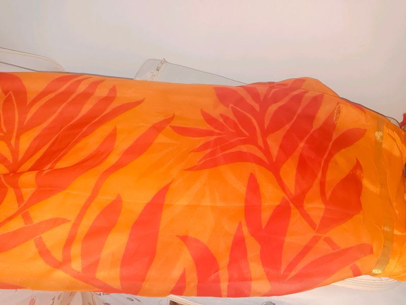 Chiffon Darbari Sari....