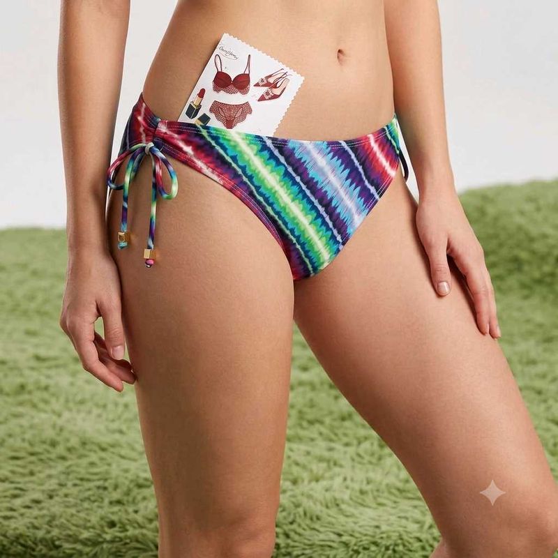 Vibrant Tie-🆕🎁Dye Bikini Bottom