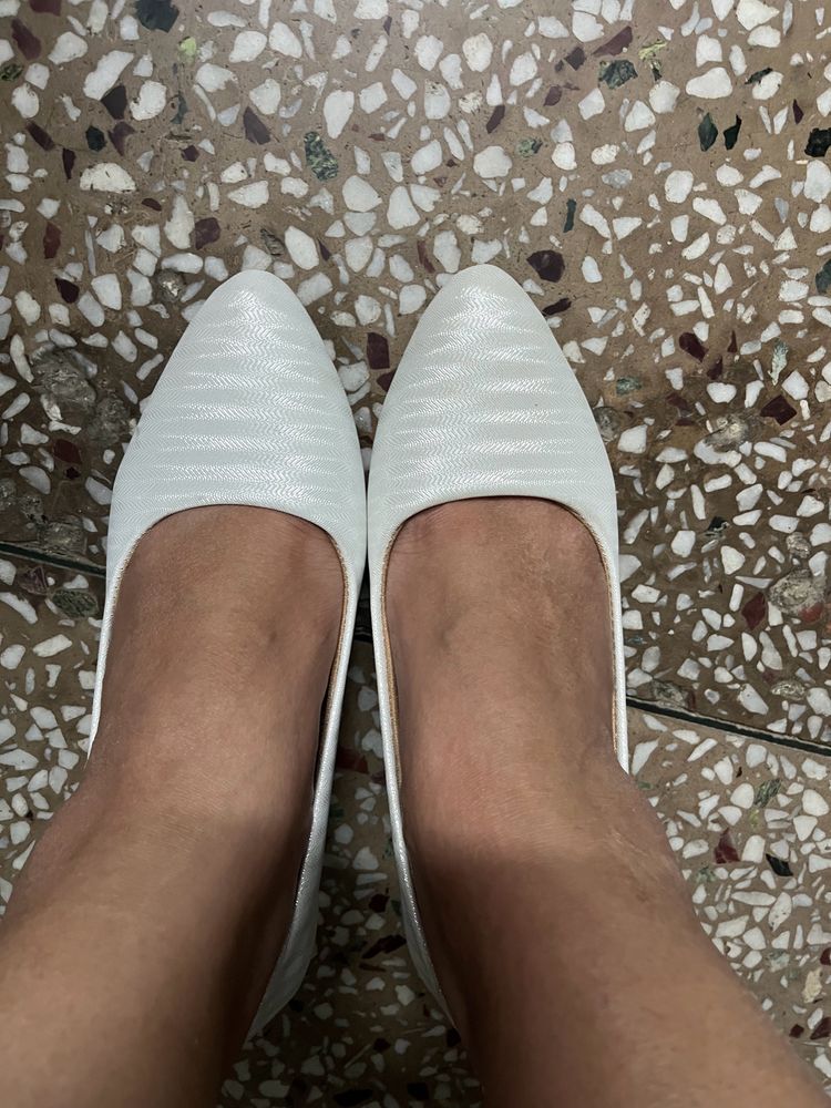 White Heels - Only Wore Once.