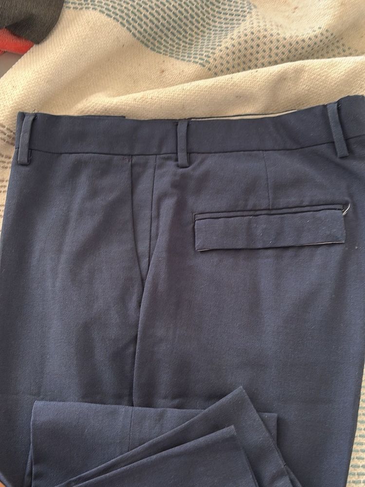 Classic Navy Blue Trousers