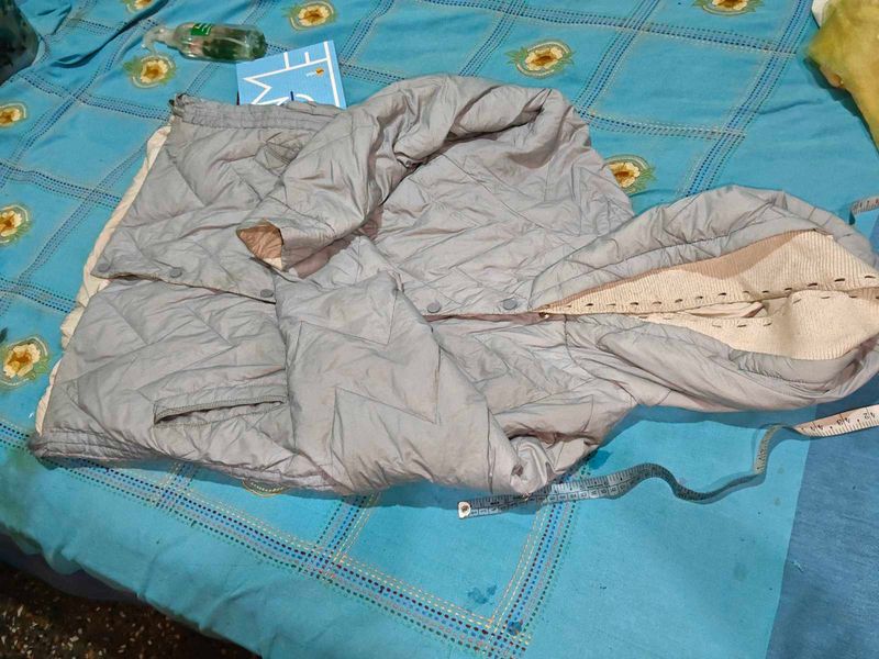 Quilted Grey Jacket for Women / men