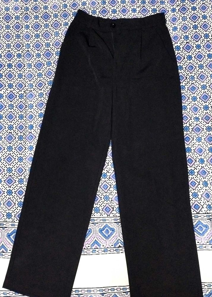 Wide Leg Black Pants