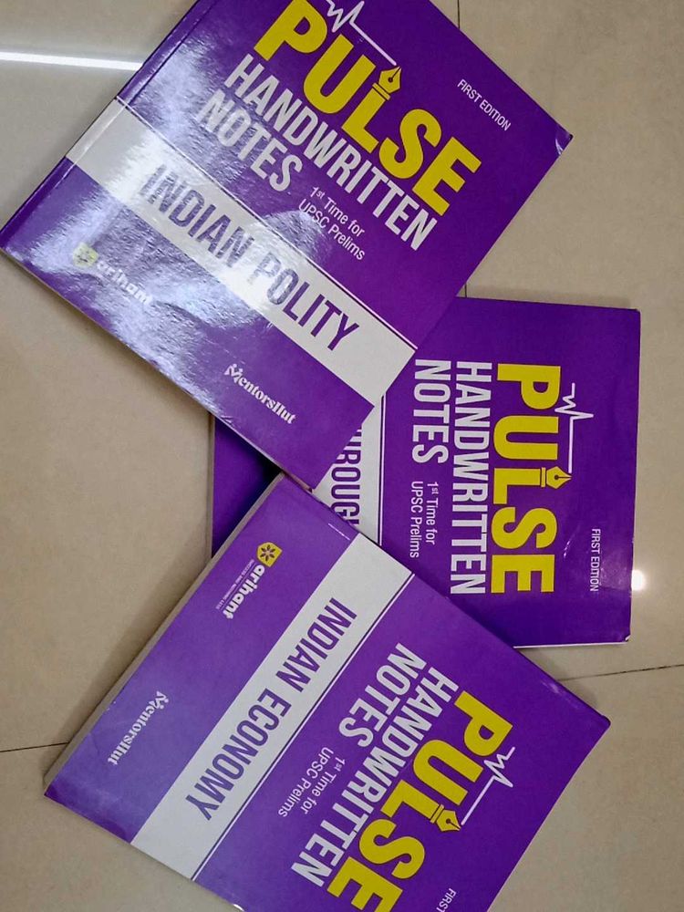 Pulse Handwritten Notes for UPSC Prelims
