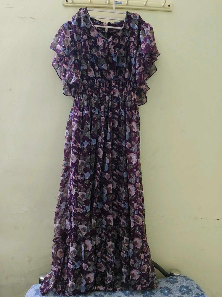 Boho Floral Maxi Dress