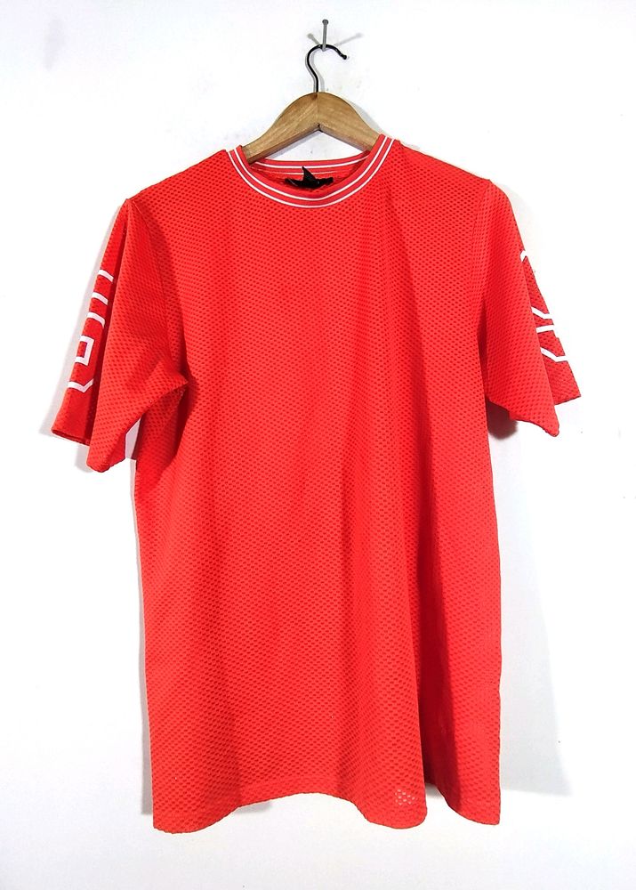 Orange Honey Comb T-Shirt