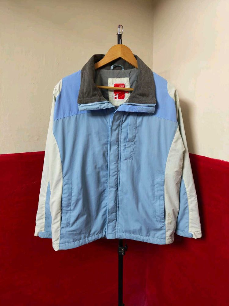 Men's Blue &amp; Grey Winter Jacket