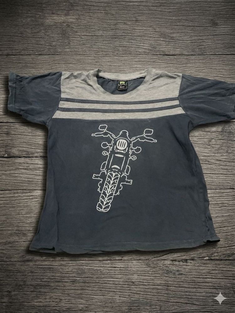 Boys  Motorcycle Graphic T-Shirt