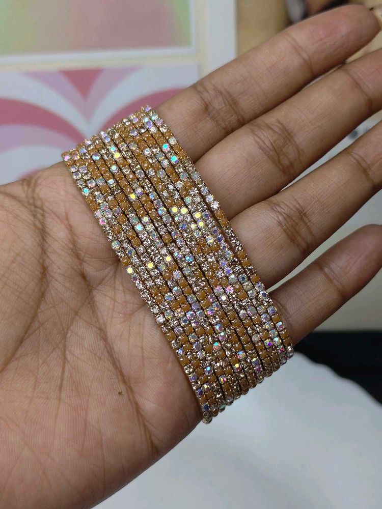brown+silver sparking bracelet ✨