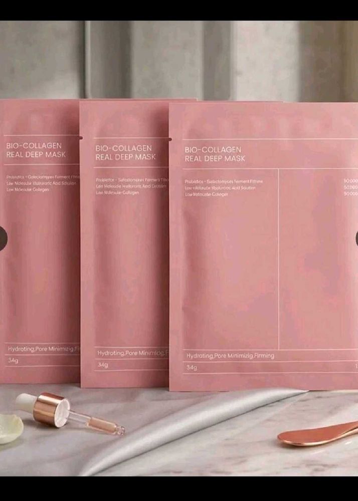 Bio-Collagen Real Deep Mask pack of 4
