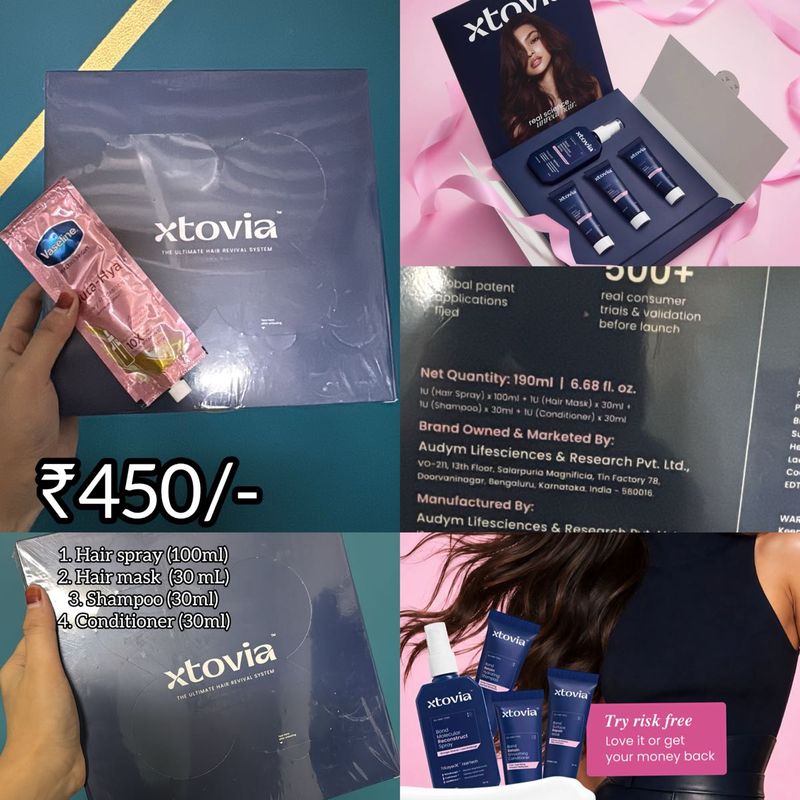 Xtovia Hair Revival System Kit