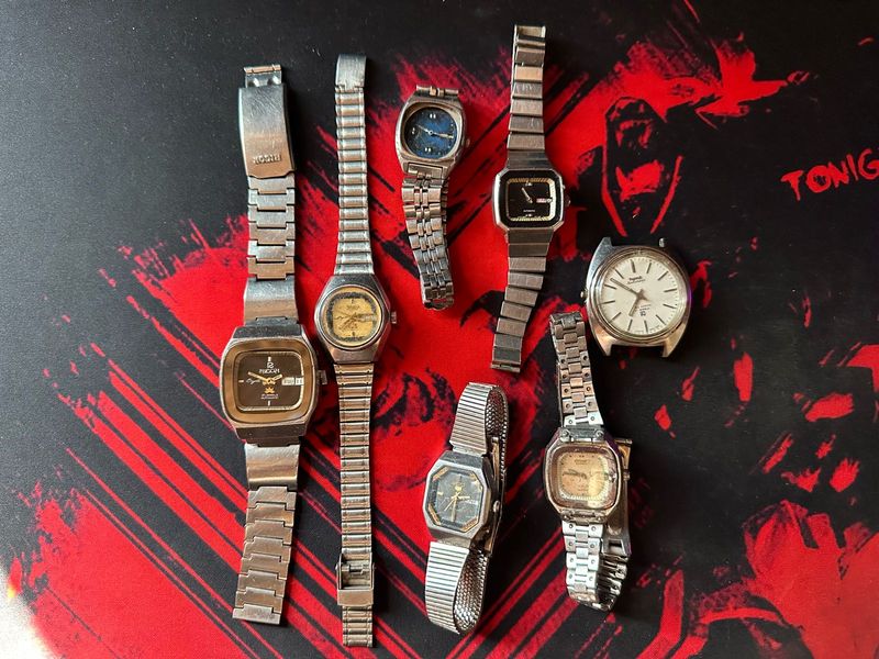 Watch Collection Lot SEIKO / RICOH / CITIZEN / HMT